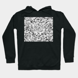 White dark night marble Hoodie